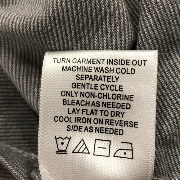 Olivia Sky gray top with embroidered roses - Picture 8 of 8